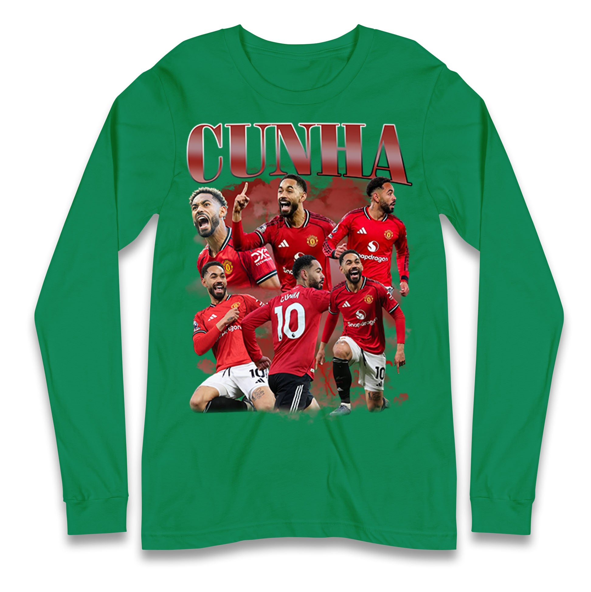 Matheus Cunha Manchester United Longsleeve T Shirt