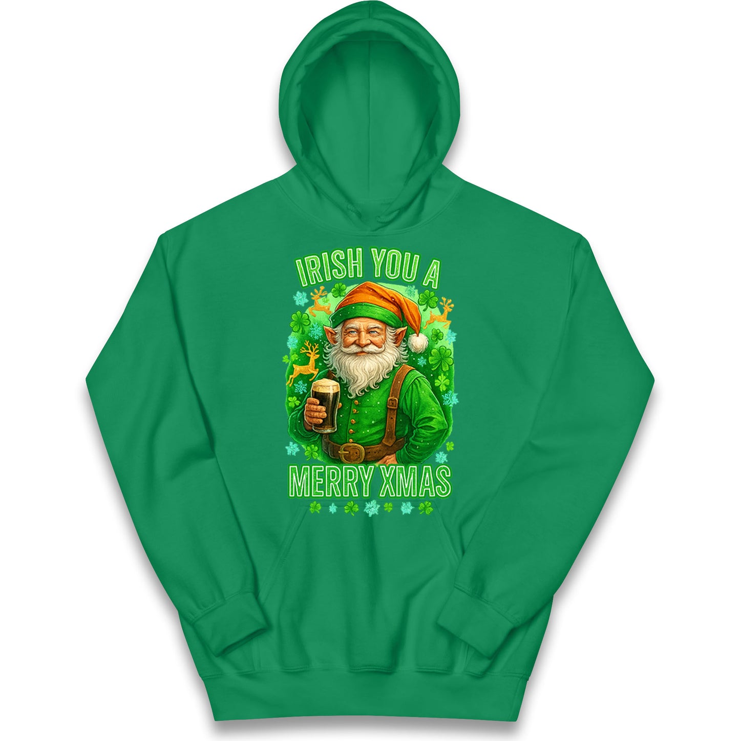 Irish Christmas Kids Hoodie