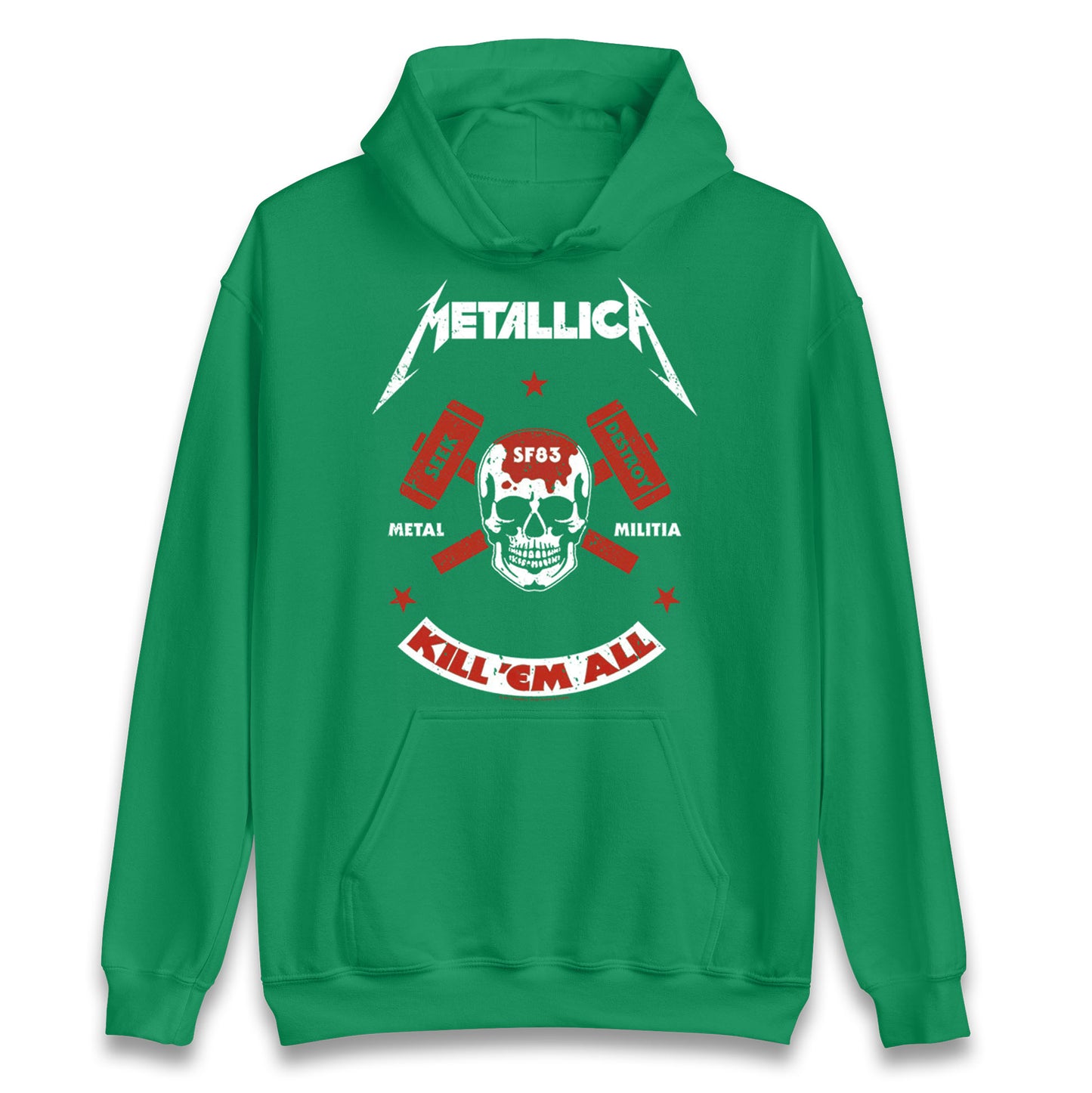 Metallica Seek Destroy Hoodie