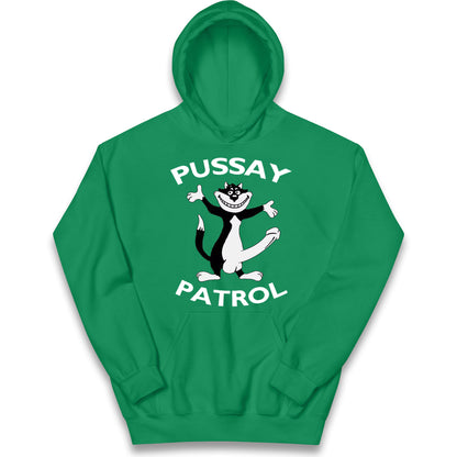 Pussay Patrol Kids Hoodie