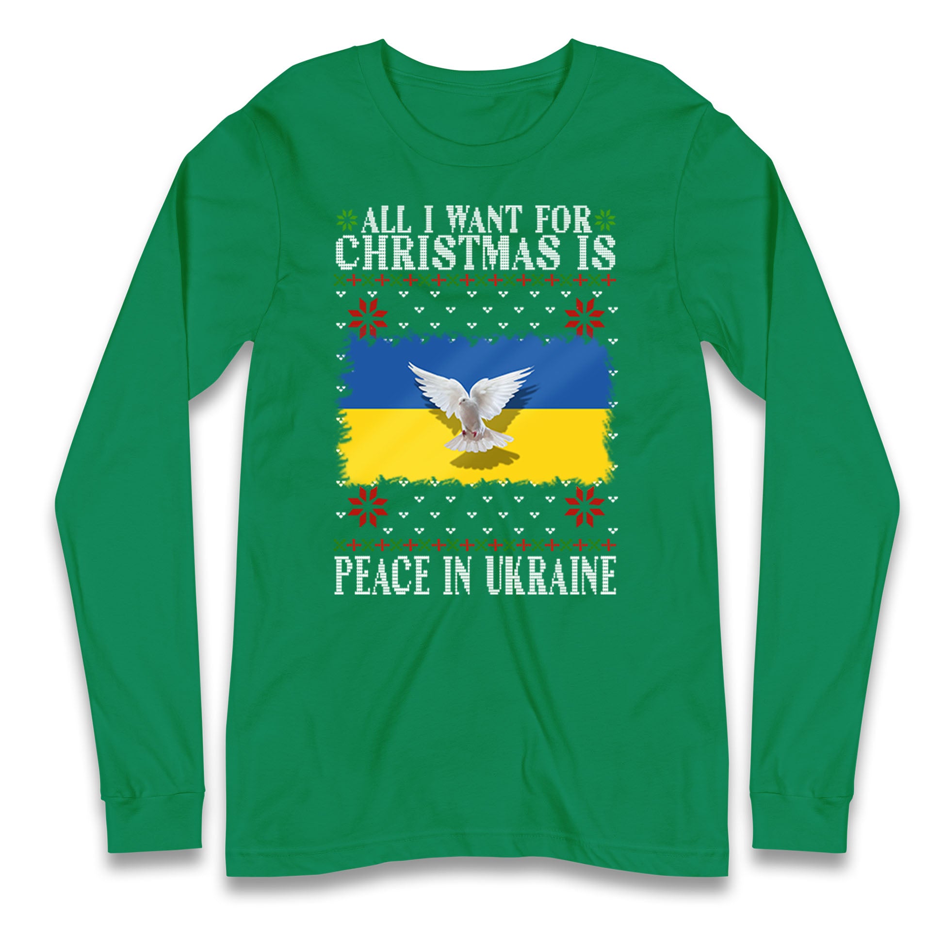 peace in ukraine long sleeve t shirt
