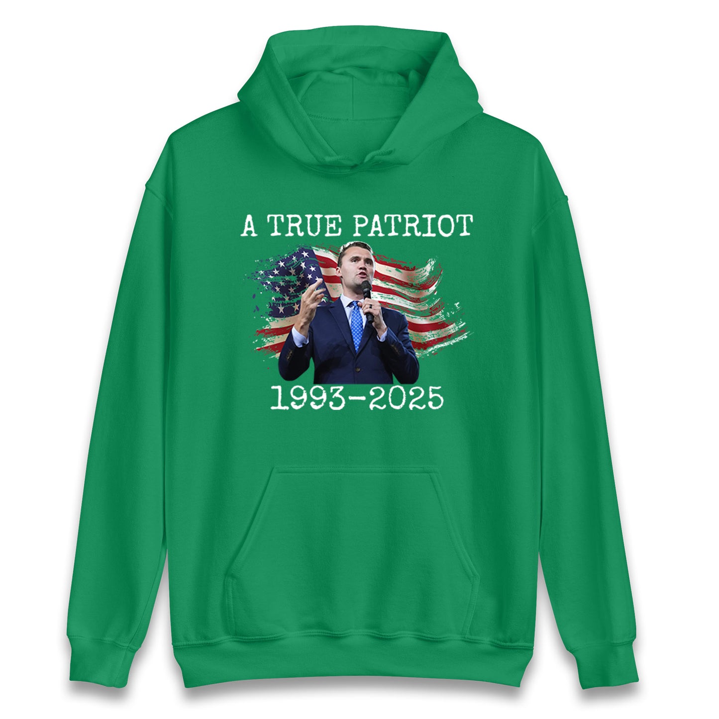 Charlie Kirk Tribute Hoodie