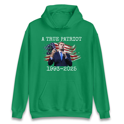 Charlie Kirk Tribute Hoodie