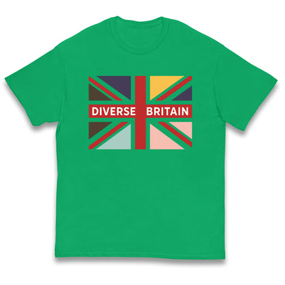 Diverse Britain Kids T Shirt