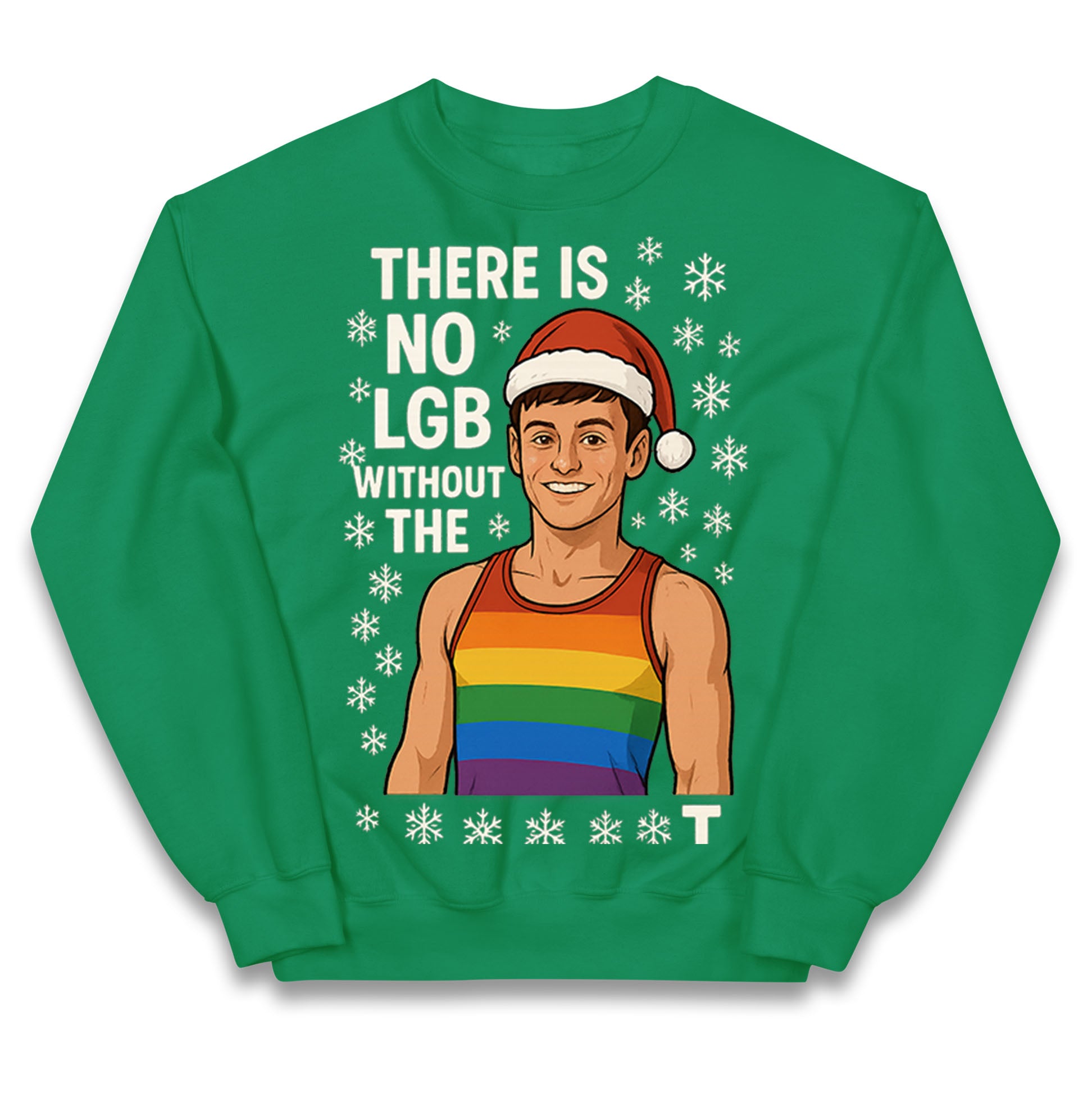 Tom Daley Christmas Kids Jumper