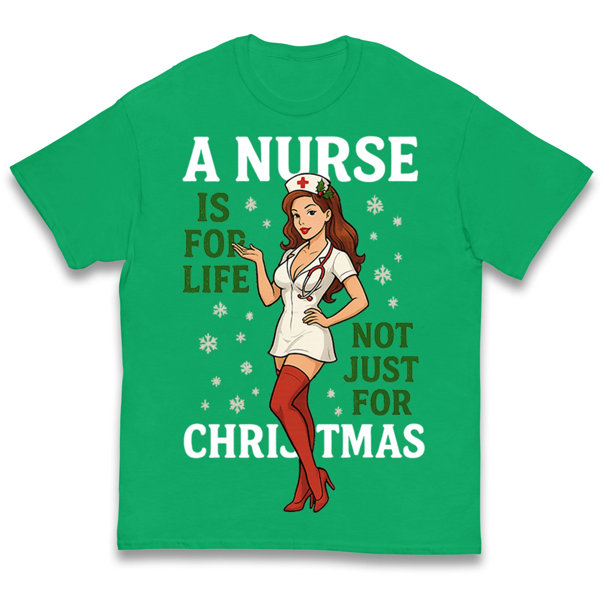 Nurse Christmas Kids T Shirt