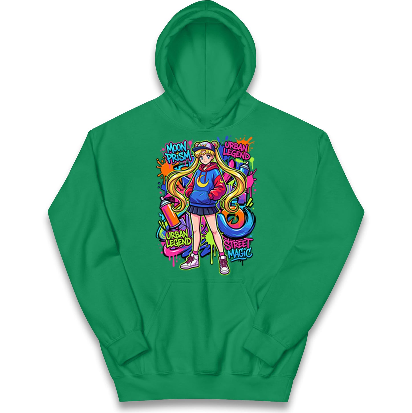Moon Prism Power Kids Hoodie