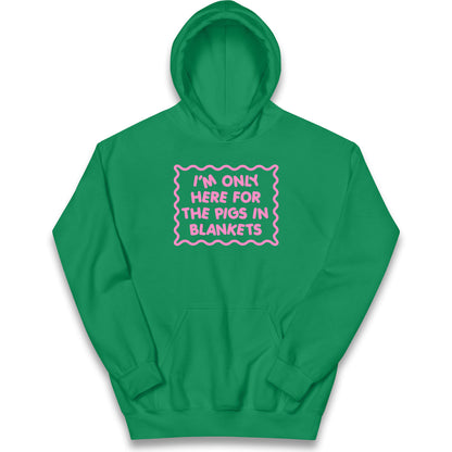 Pigs In Blankets Christmas Kids Hoodie