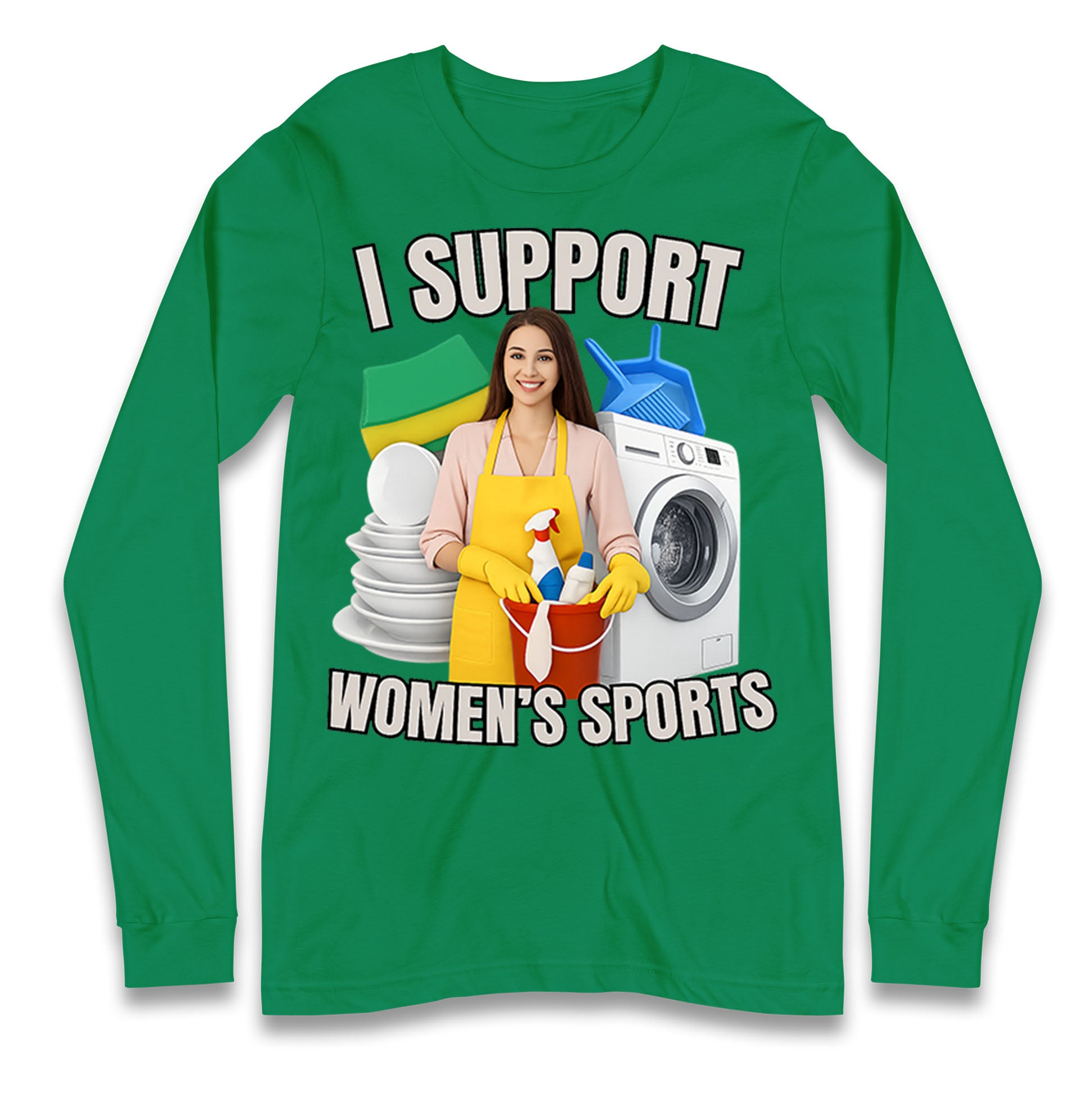 I Support Women's Sports Longsleeve T Shirt