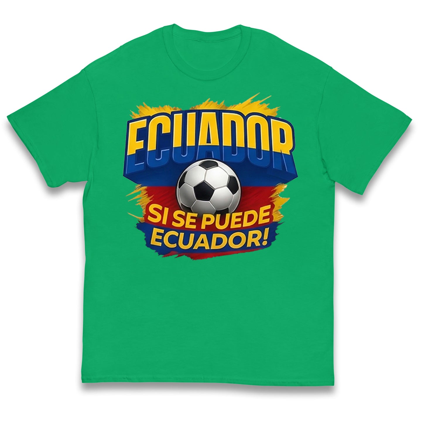 Ecuador Retro World Cup Kids T Shirt