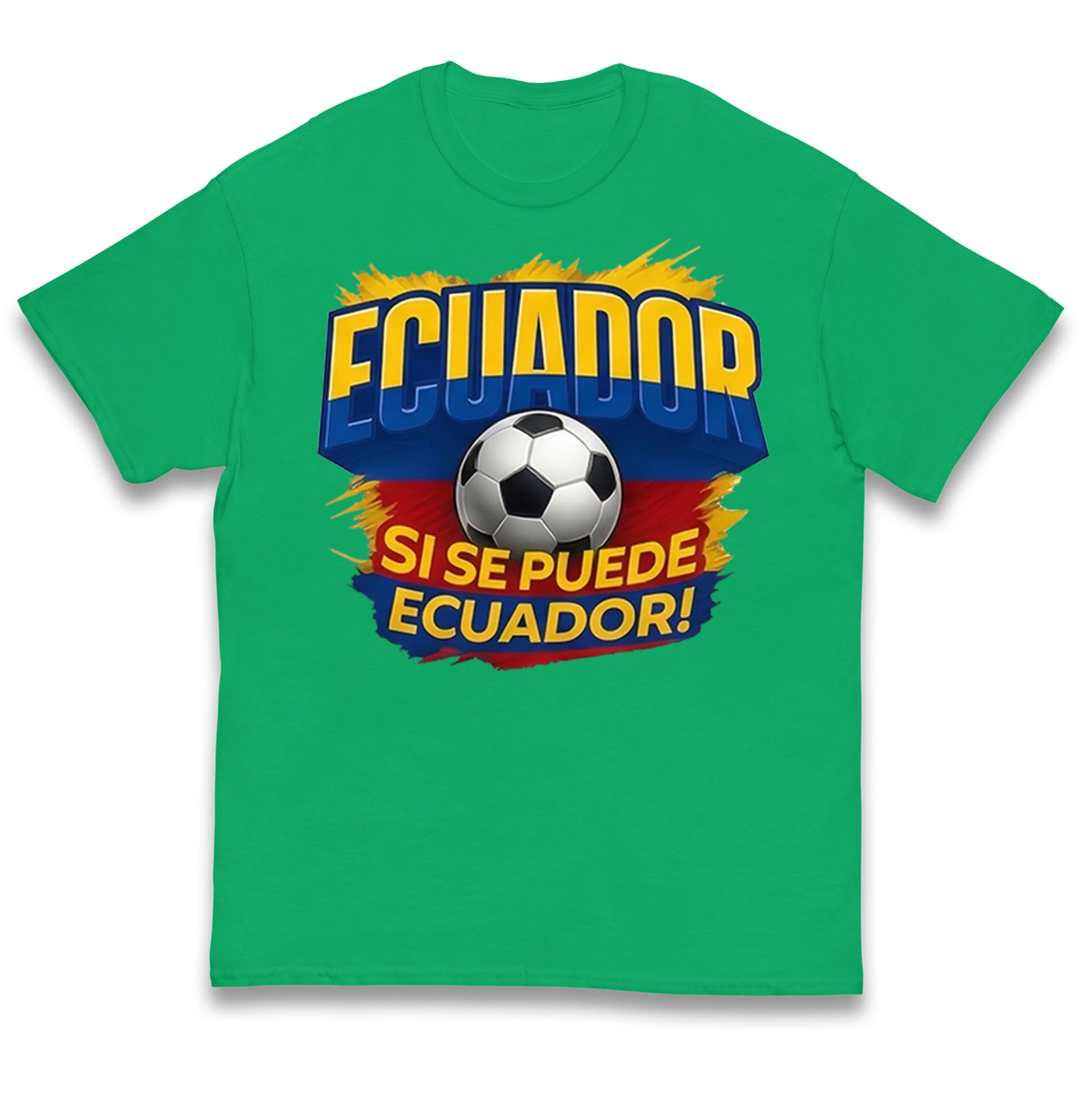 Ecuador Retro World Cup Kids T Shirt