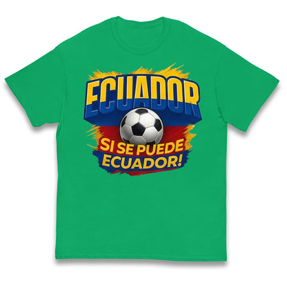 Ecuador Retro World Cup Kids T Shirt