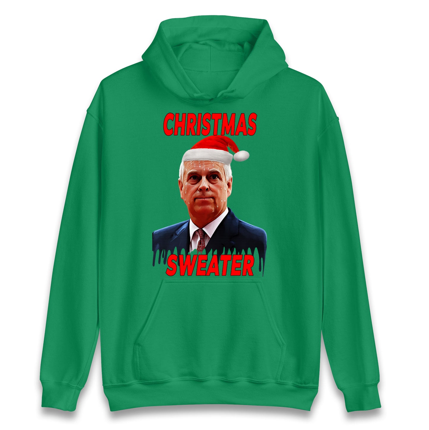 Prince Andrew Christmas Hoodie
