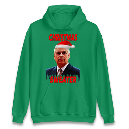 Prince Andrew Christmas Hoodie
