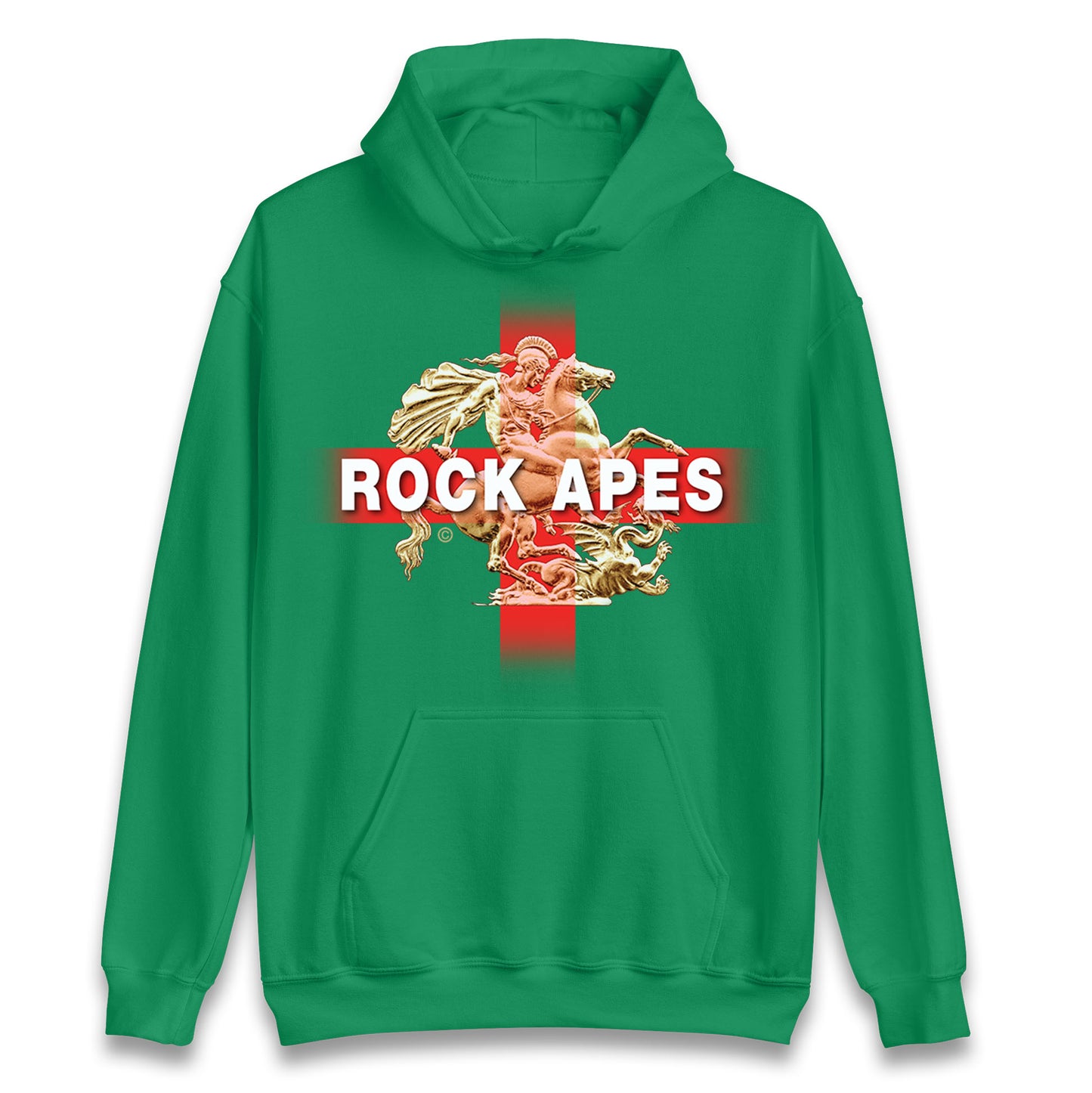 Rock Apes St George & The Dragon Unisex Hoodie