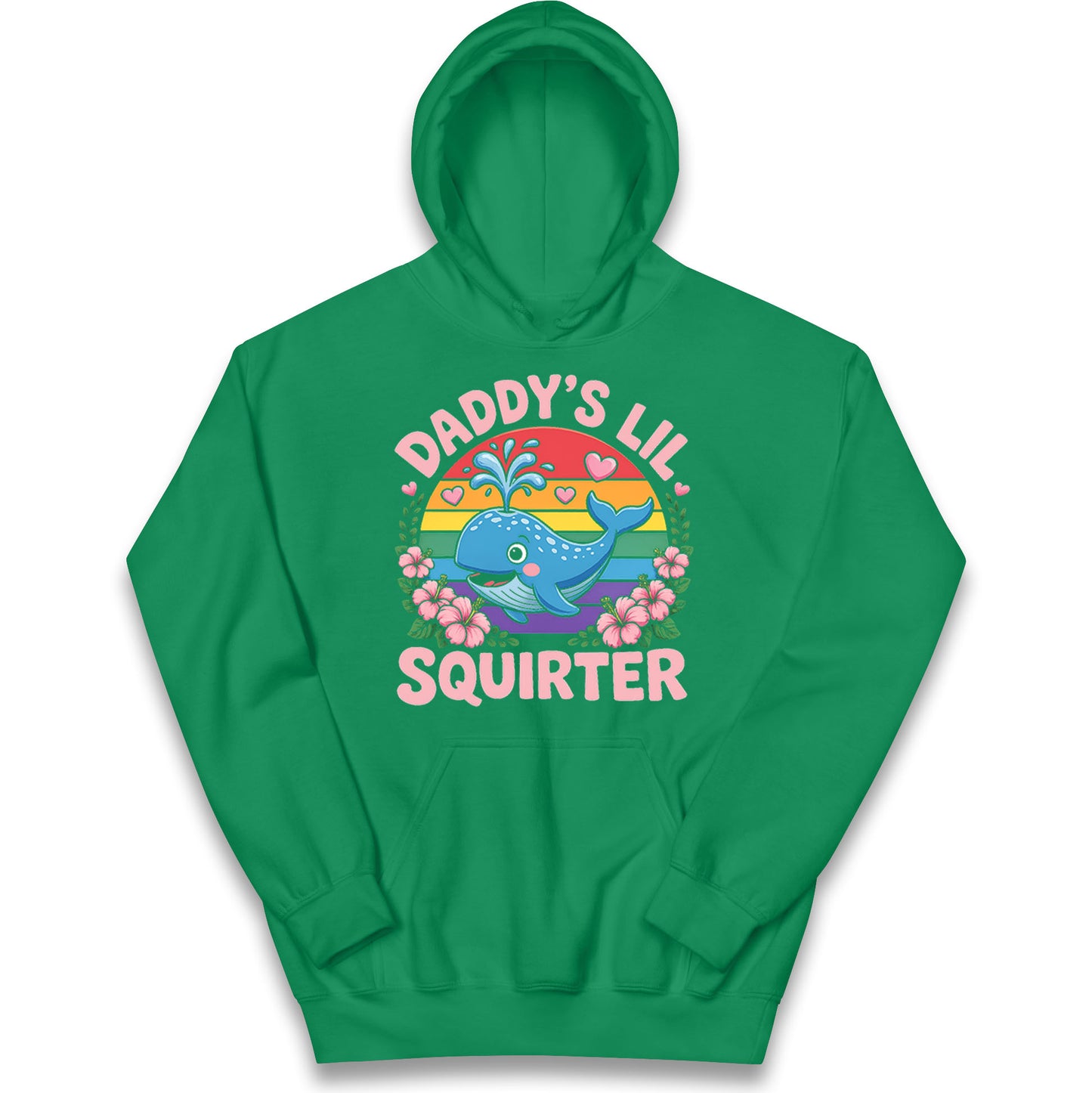 Daddys Lil Squirter Kids Hoodie