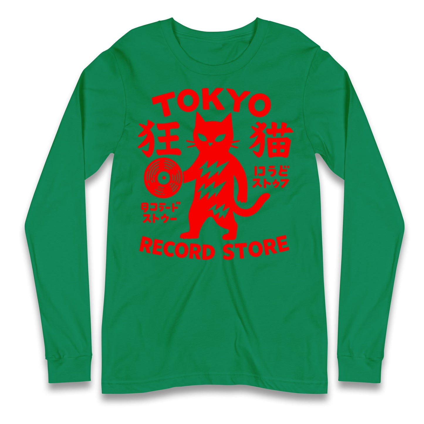 Tokyo Record Store Longsleeve T Shirt
