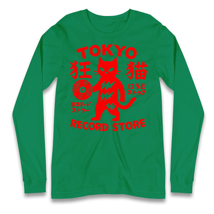 Tokyo Record Store Longsleeve T Shirt