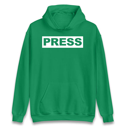 PRESS Palestine Inspired By Journalist Motaz Azaiza Hoodie
