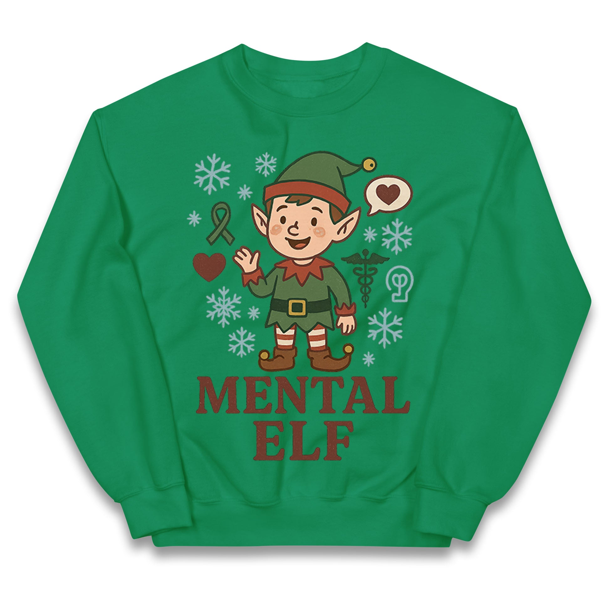 Mental Health Christmas Kids Jumper