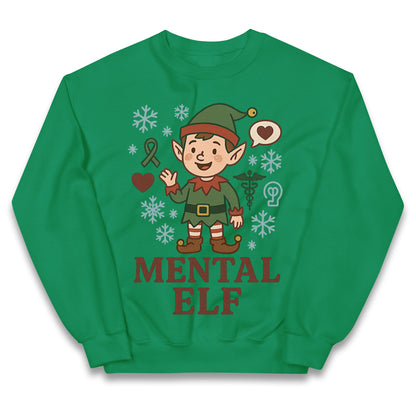 Mental Health Christmas Kids Jumper