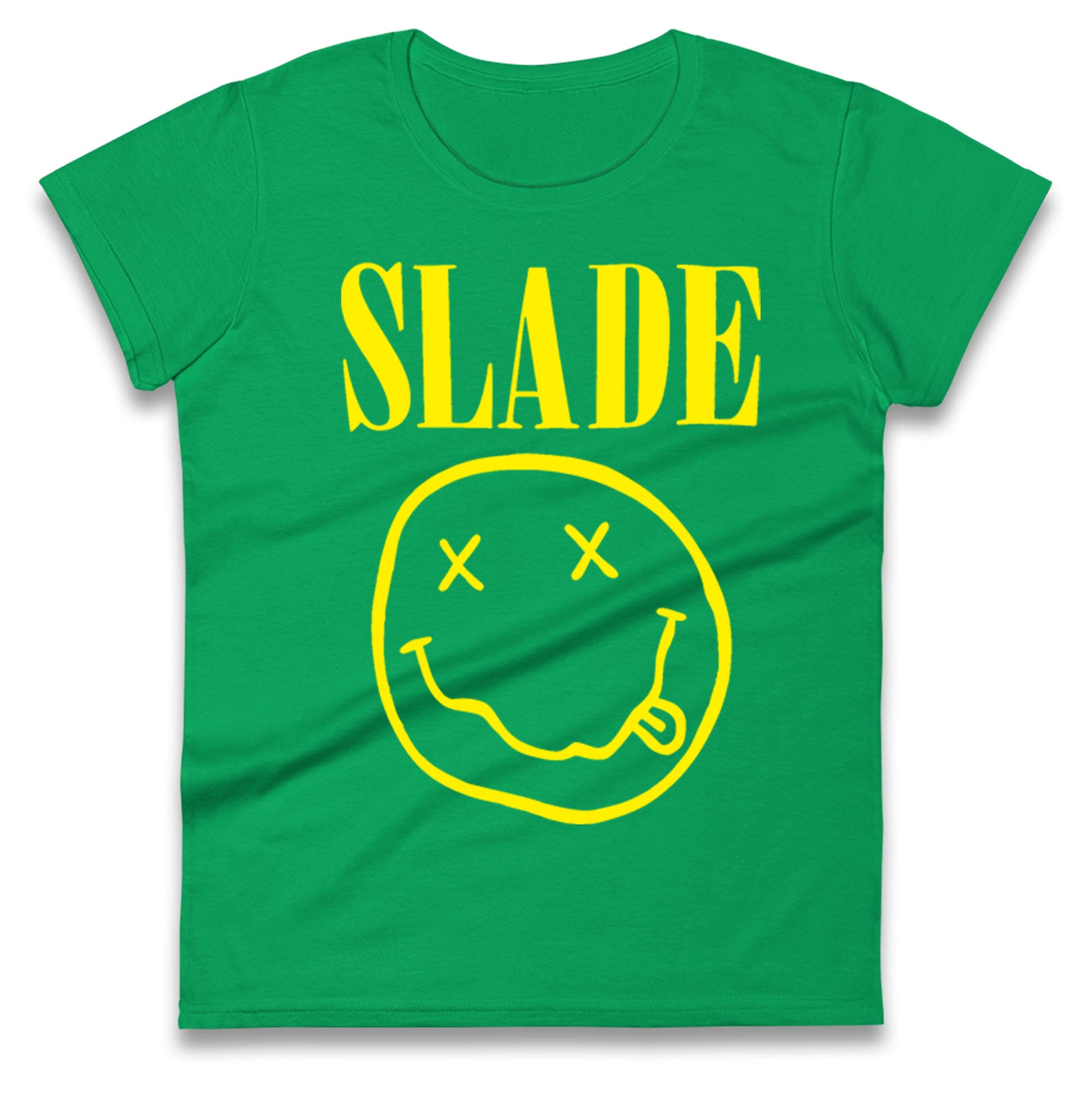 Classic Slade Nirvana Robbie Williams Ladies T Shirt
