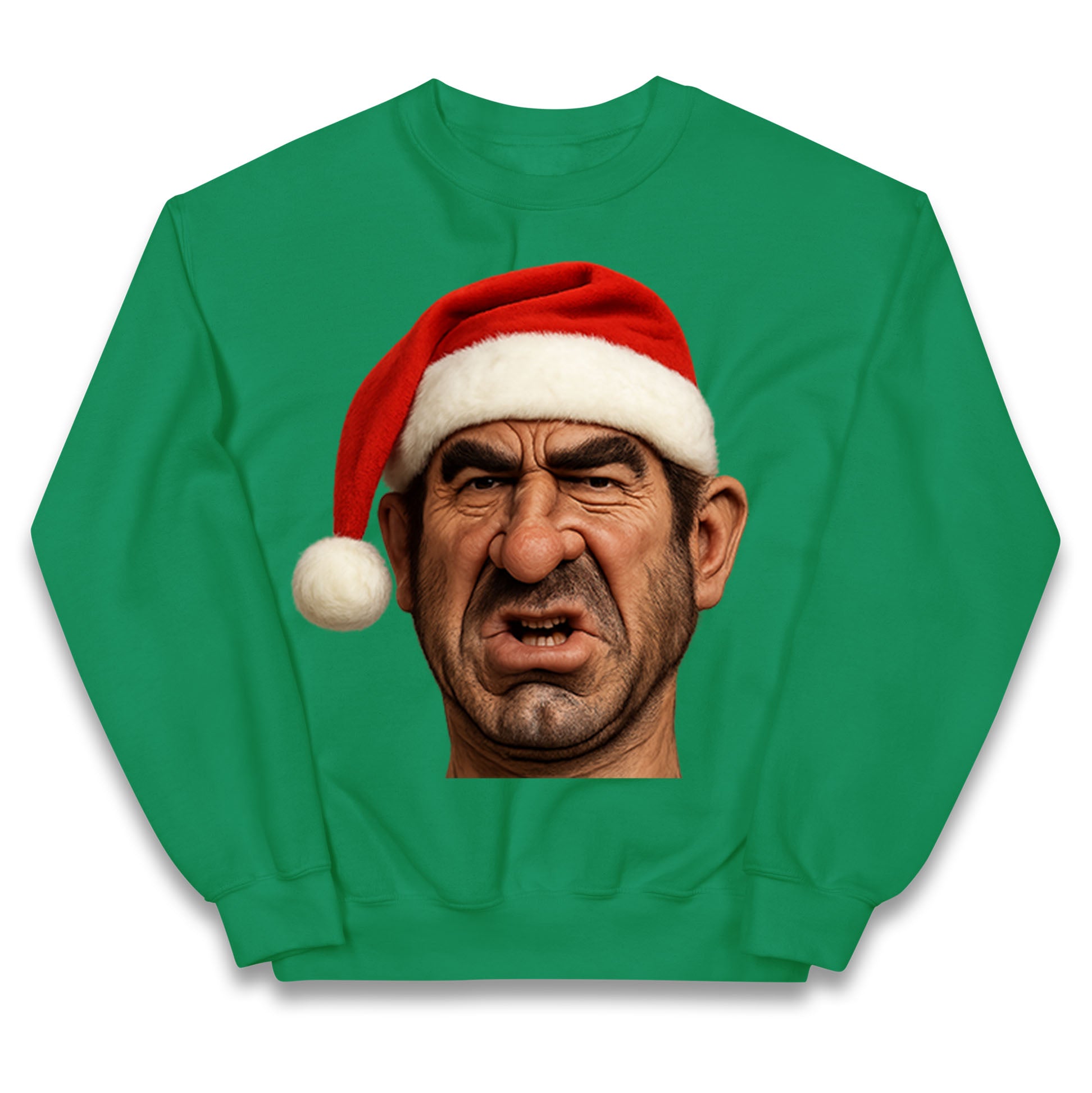 Eric Cantona Xmas Kids Jumper