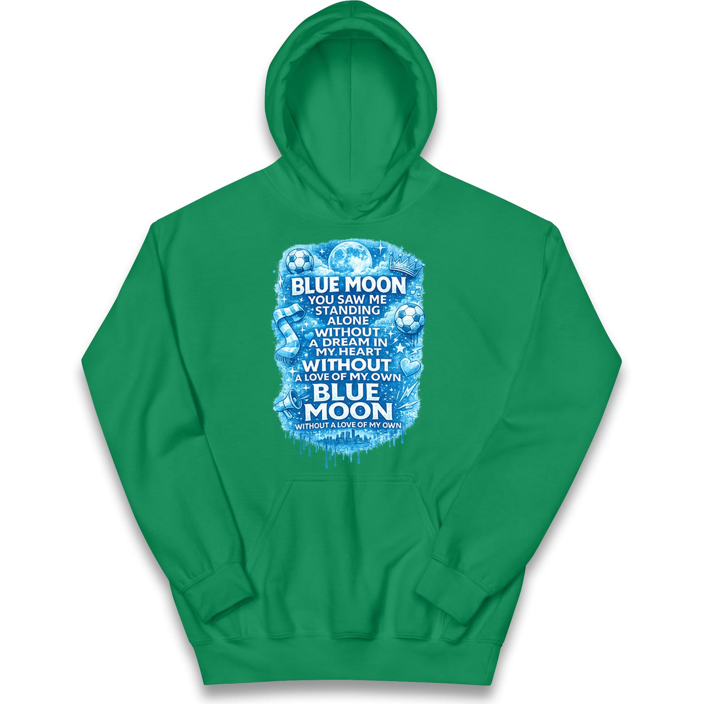 Manchester City Blue Moon Kids Hoodie