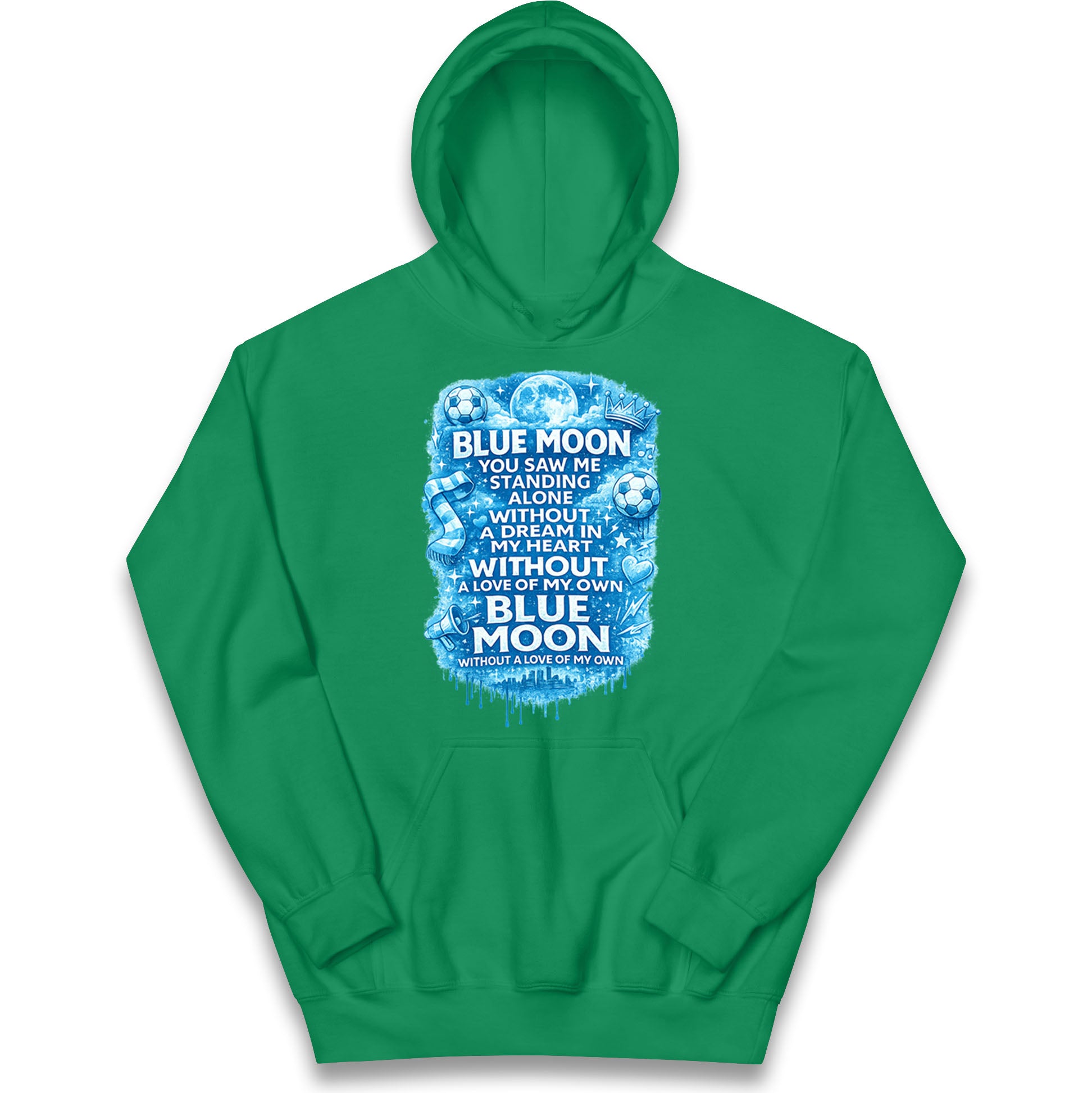 Manchester City Blue Moon Kids Hoodie