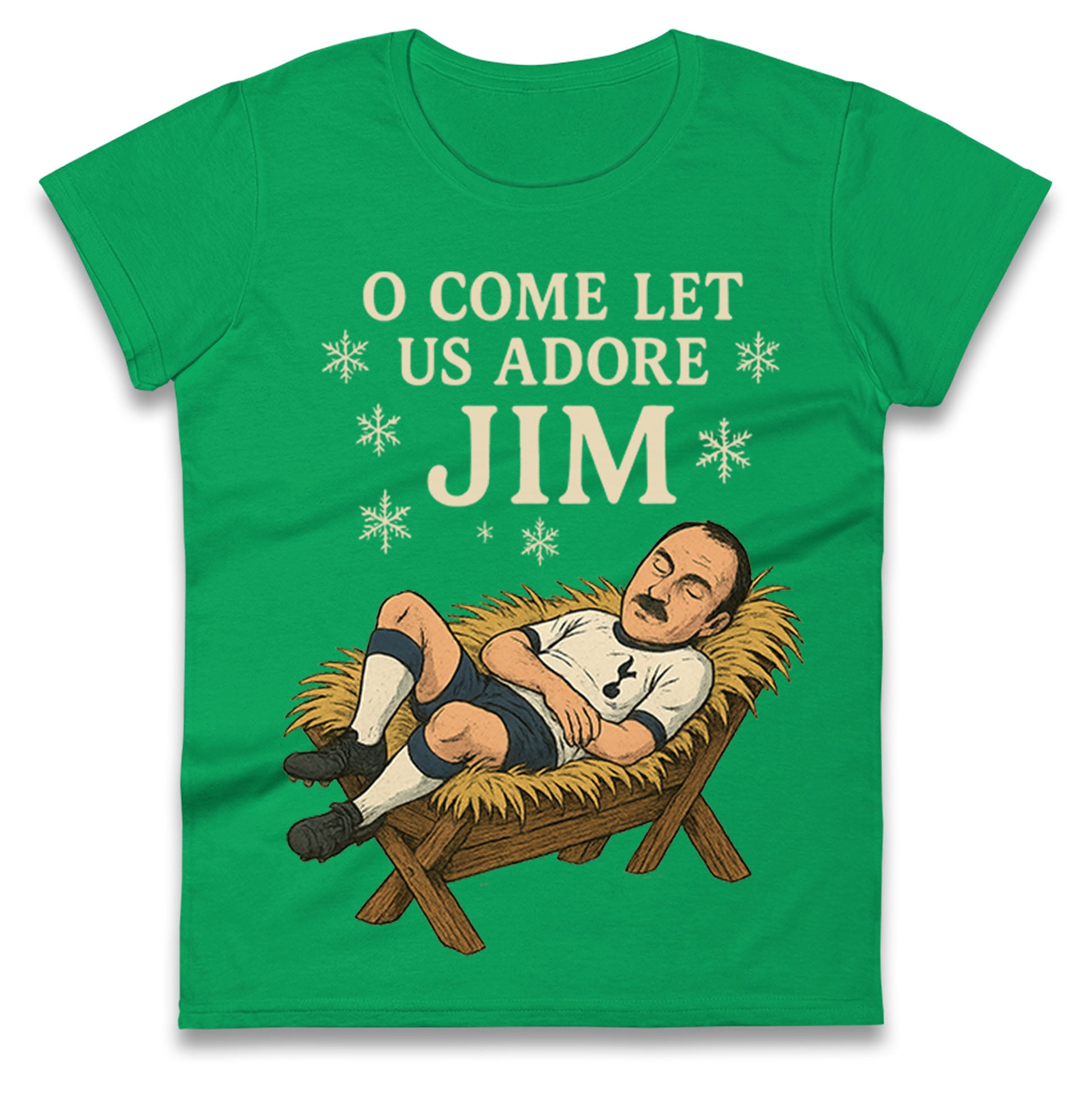 Spurs Christmas Ladies T Shirt