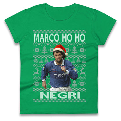 Rangers FC Christmas Ladies T Shirt 