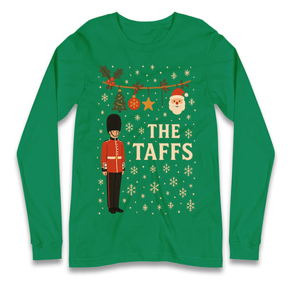The Taffs Welsh Guards Christmas Long Sleeve Shirt