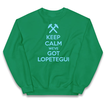 Keep Calm We've Got Lopetegui Kids Jumper