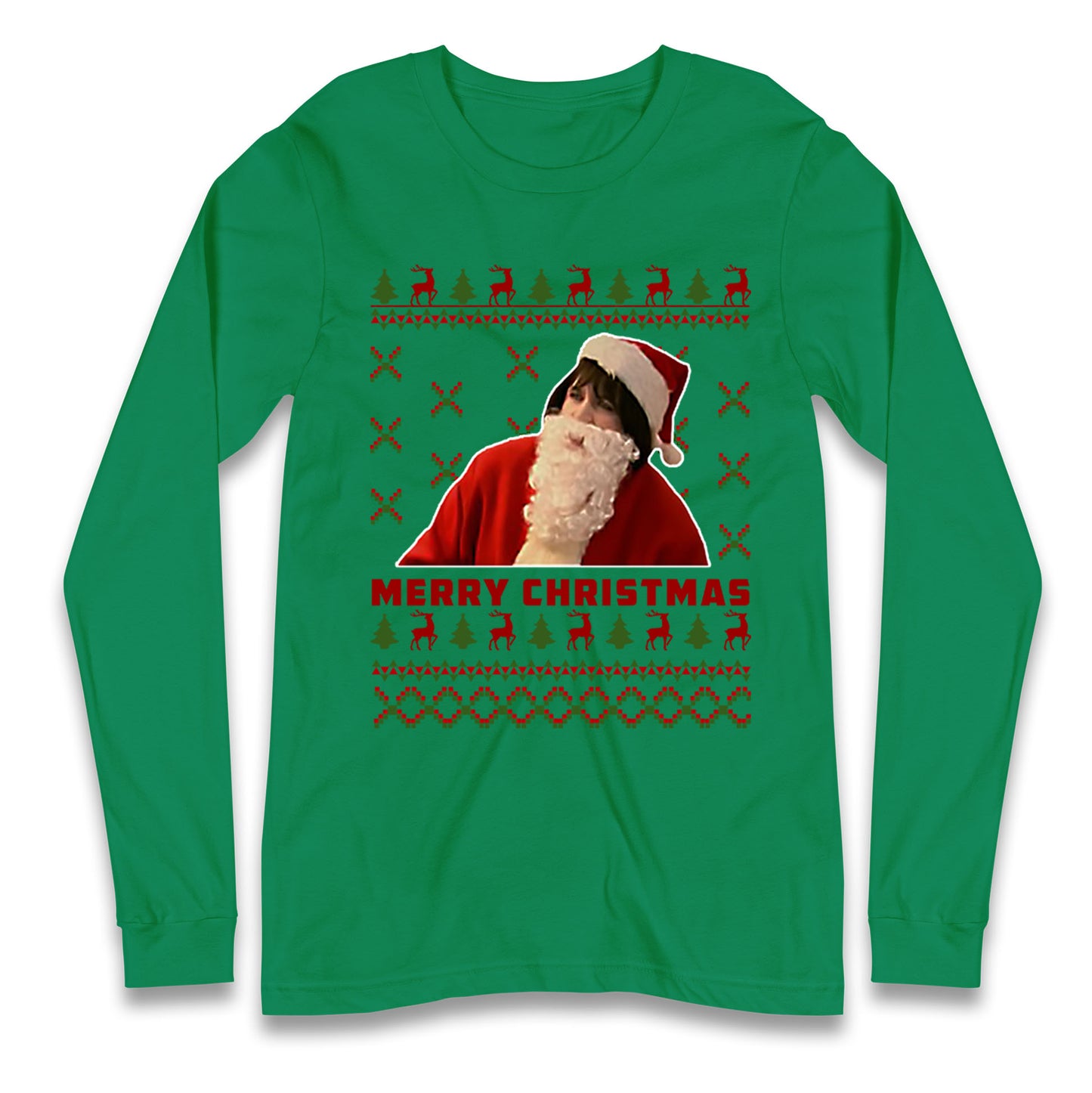 Merry Christmas Nessa Gavin And Stacey Long Sleeve T Shirt