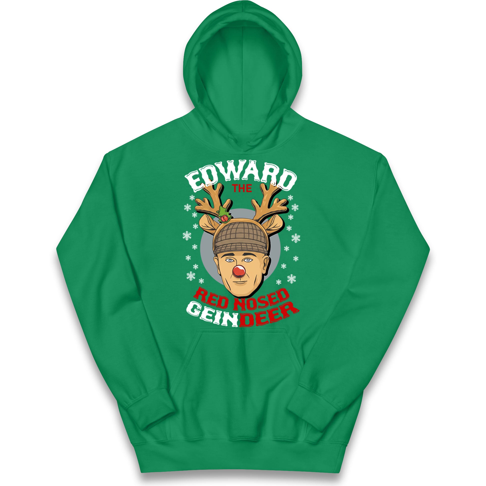 Ed Gein Reindeer Kids Hoodie