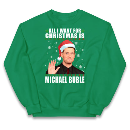 Michael Buble Kids Jumper
