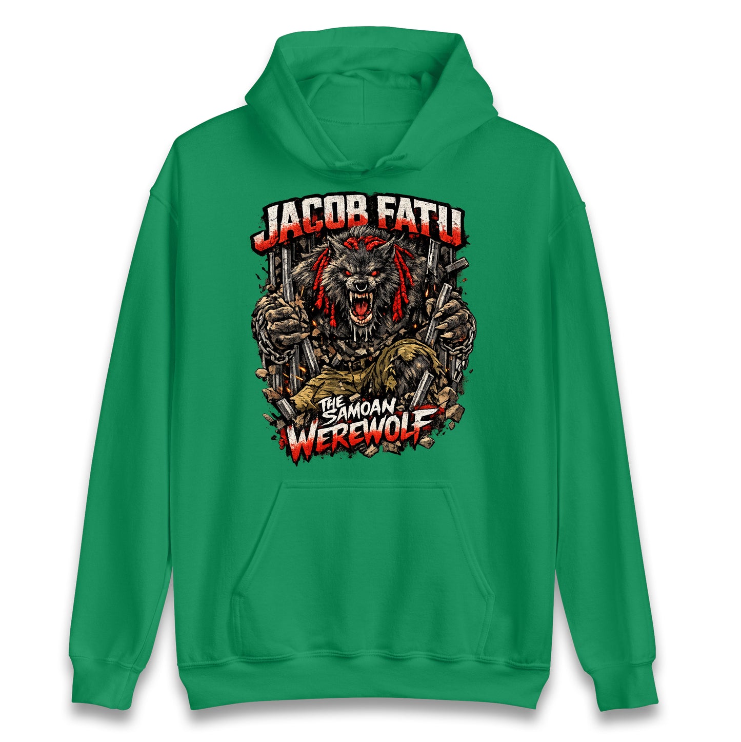 Jacob Fatu The Samoan Werewolf Hoodie