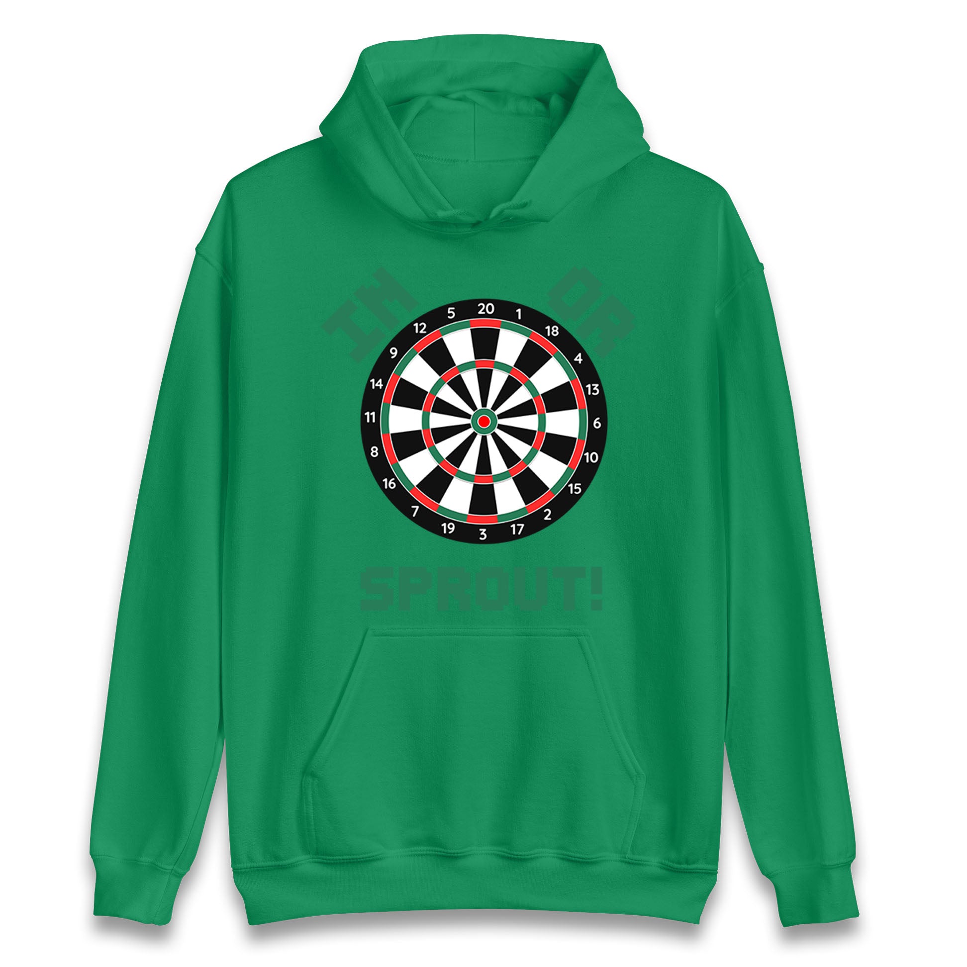 dartboard christmas hoodie