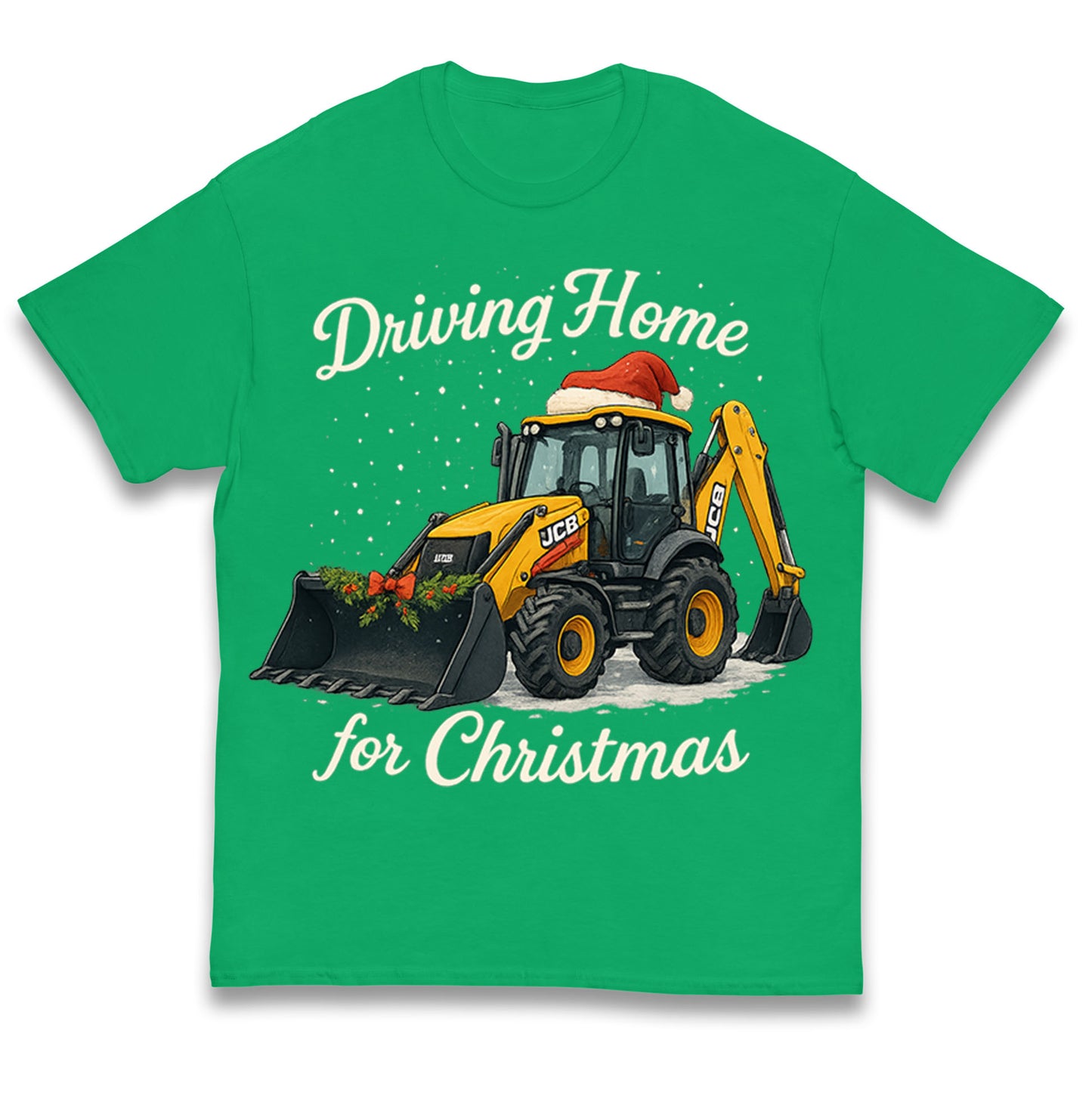 JCB Christmas Kids T Shirt
