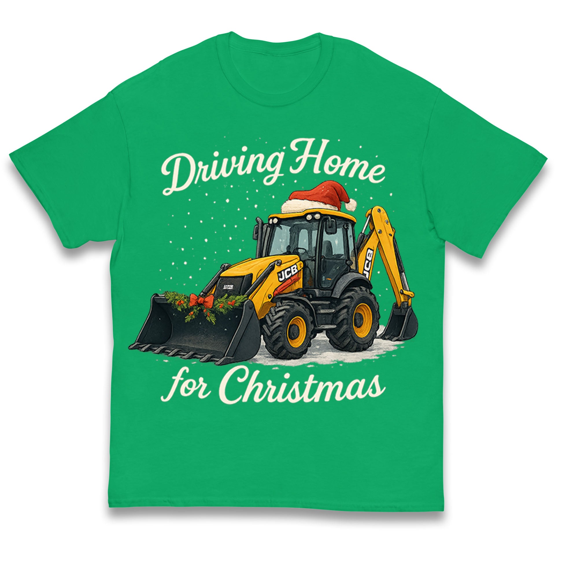 JCB Christmas Kids T Shirt
