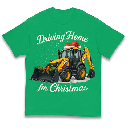 JCB Christmas Kids T Shirt