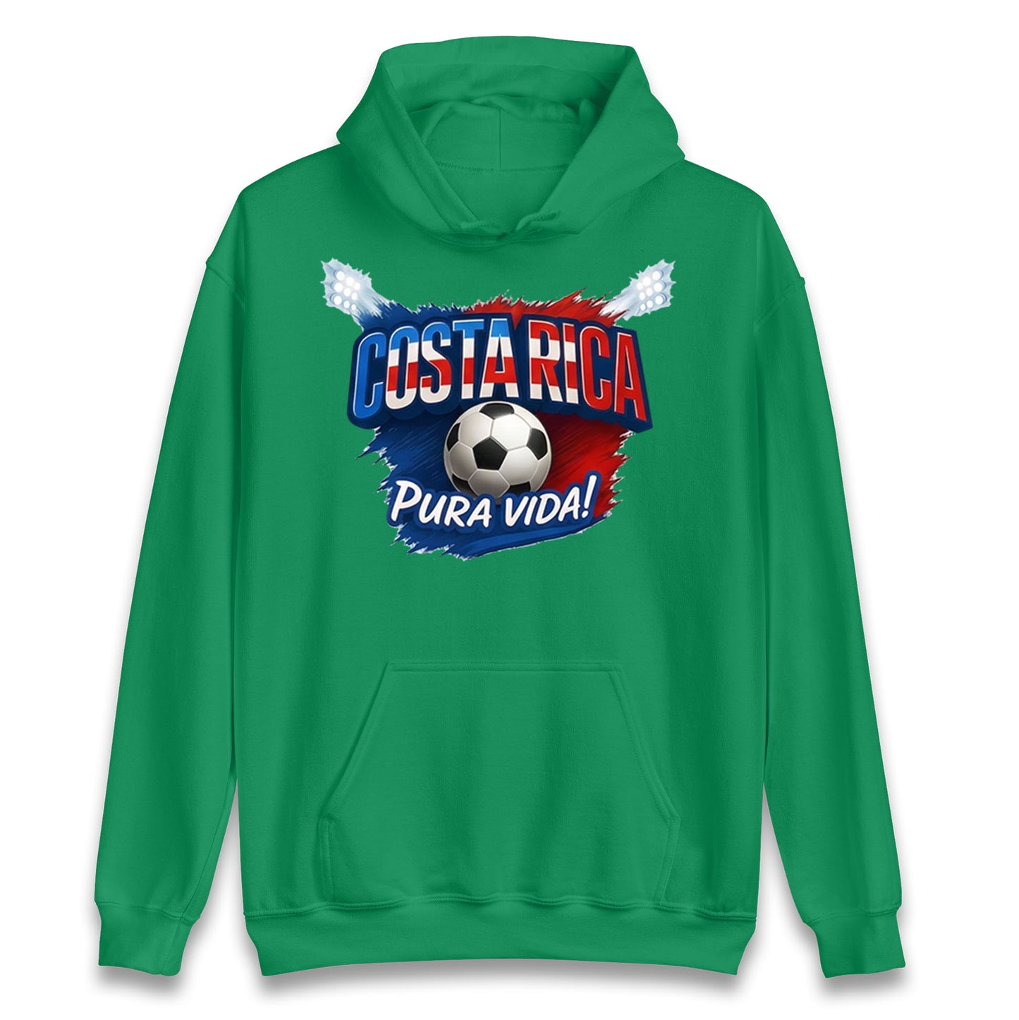 Costa Rica Retro World Cup Hoodie