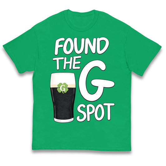 Found The G Spot Guinness Kids T Shirt
