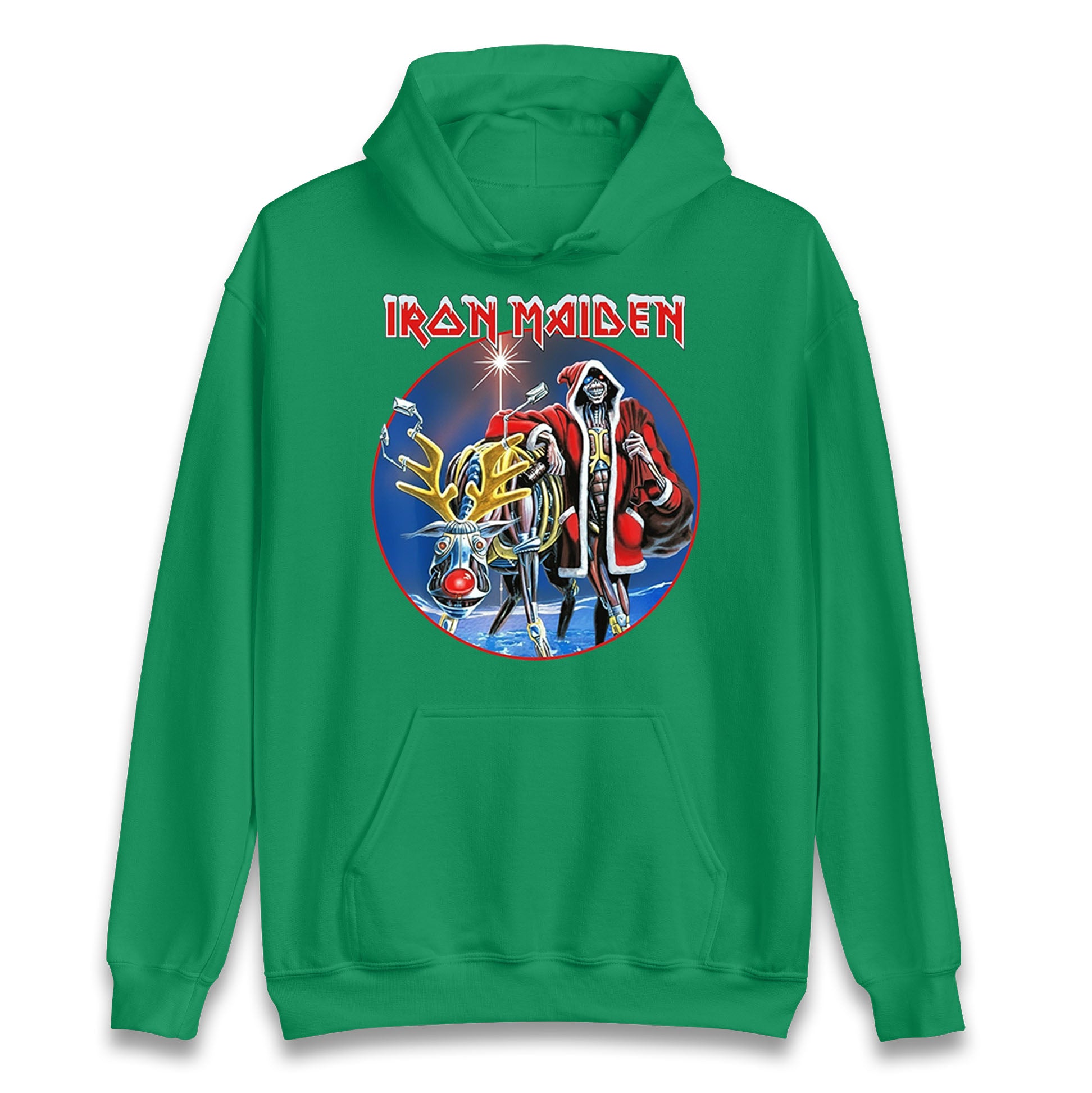 Iron Maiden Christmas Hoodie