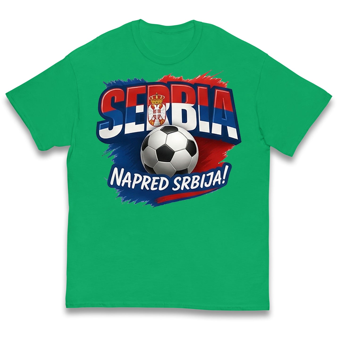 Serbia Retro World Cup Kids T Shirt