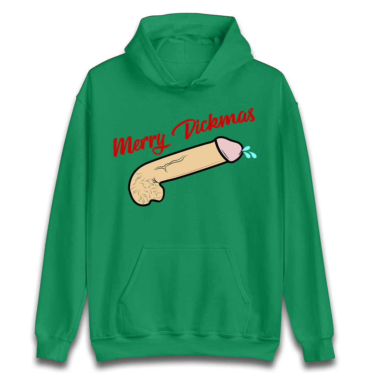 Merry Dickmas Funny Hoodie
