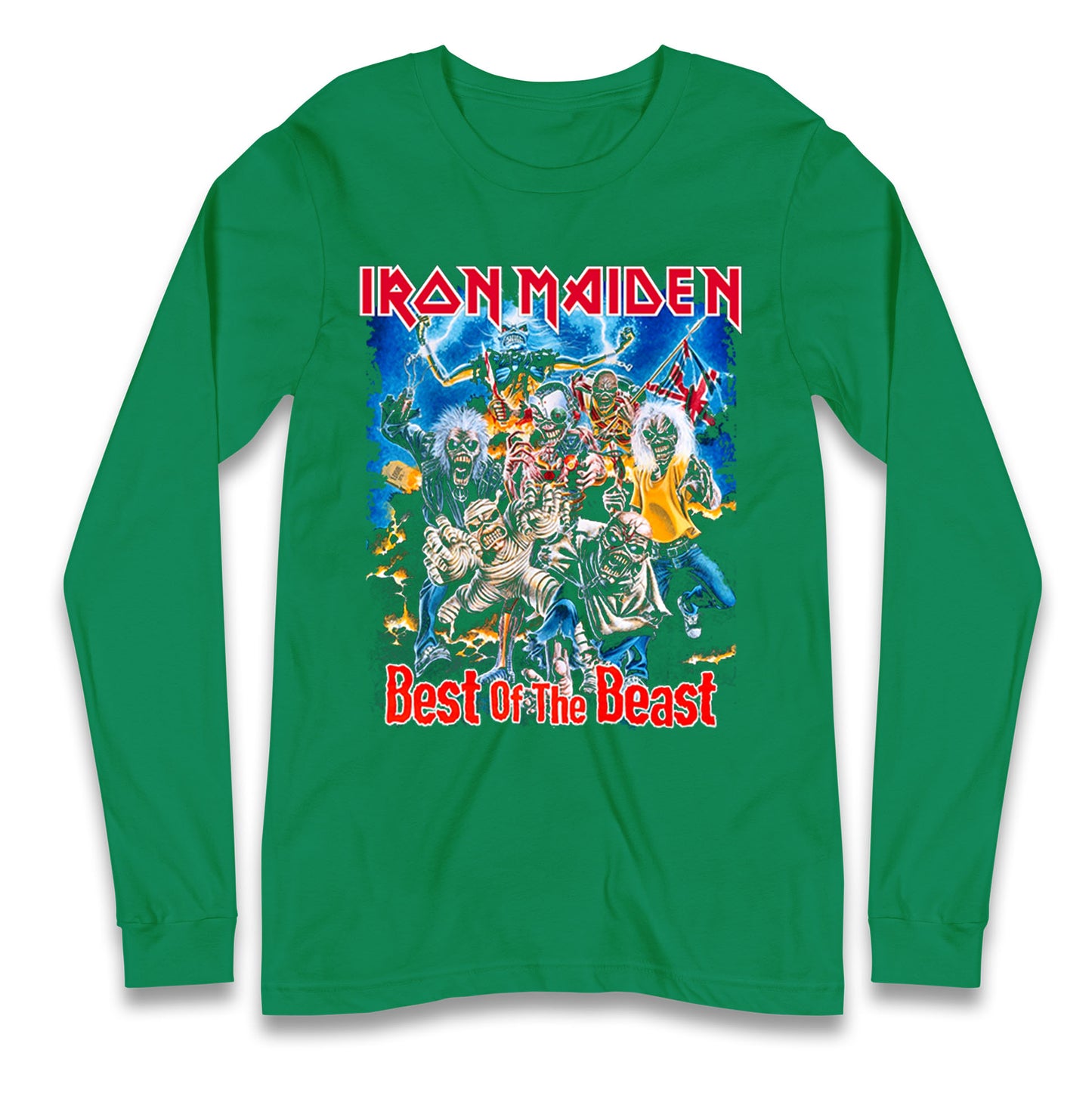 Iron Maiden Best Of The Beast Longsleeve T Shirt
