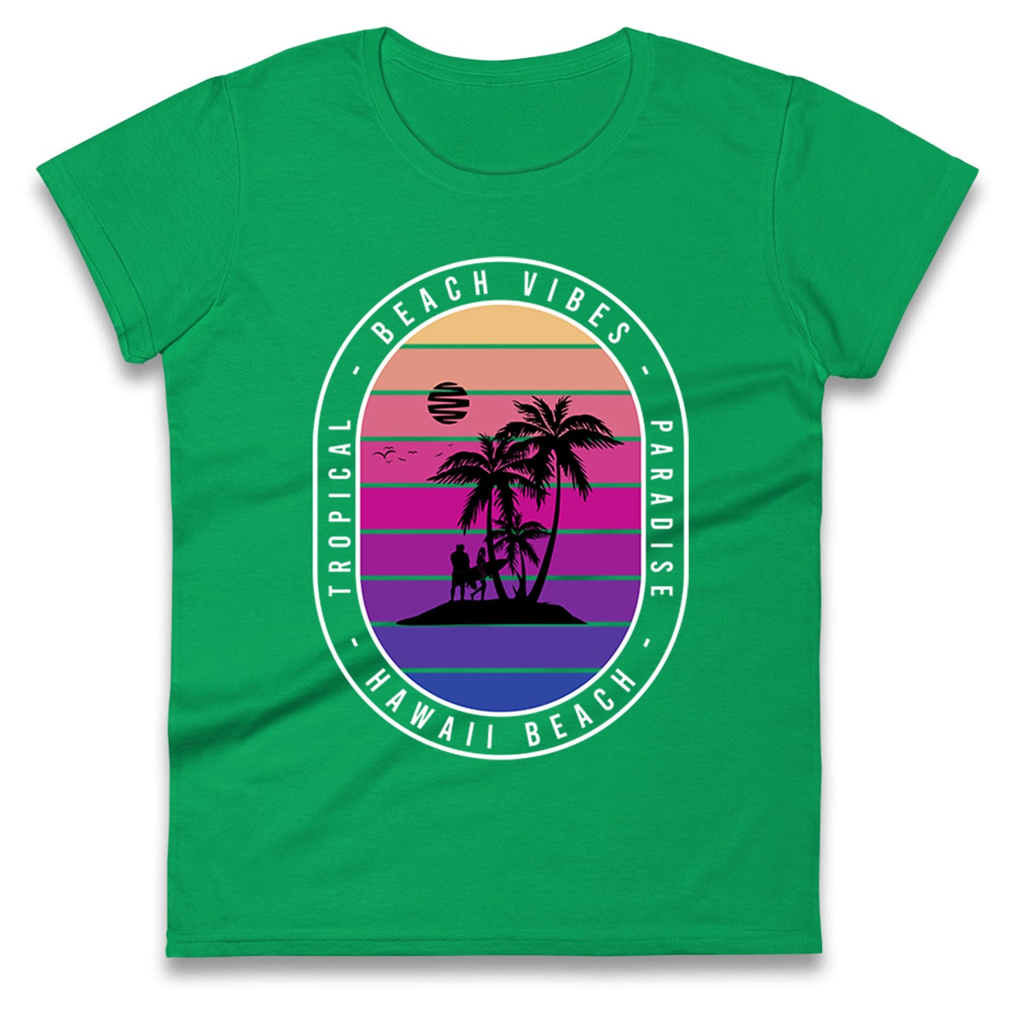 Hawaii Beach Ladies T Shirt