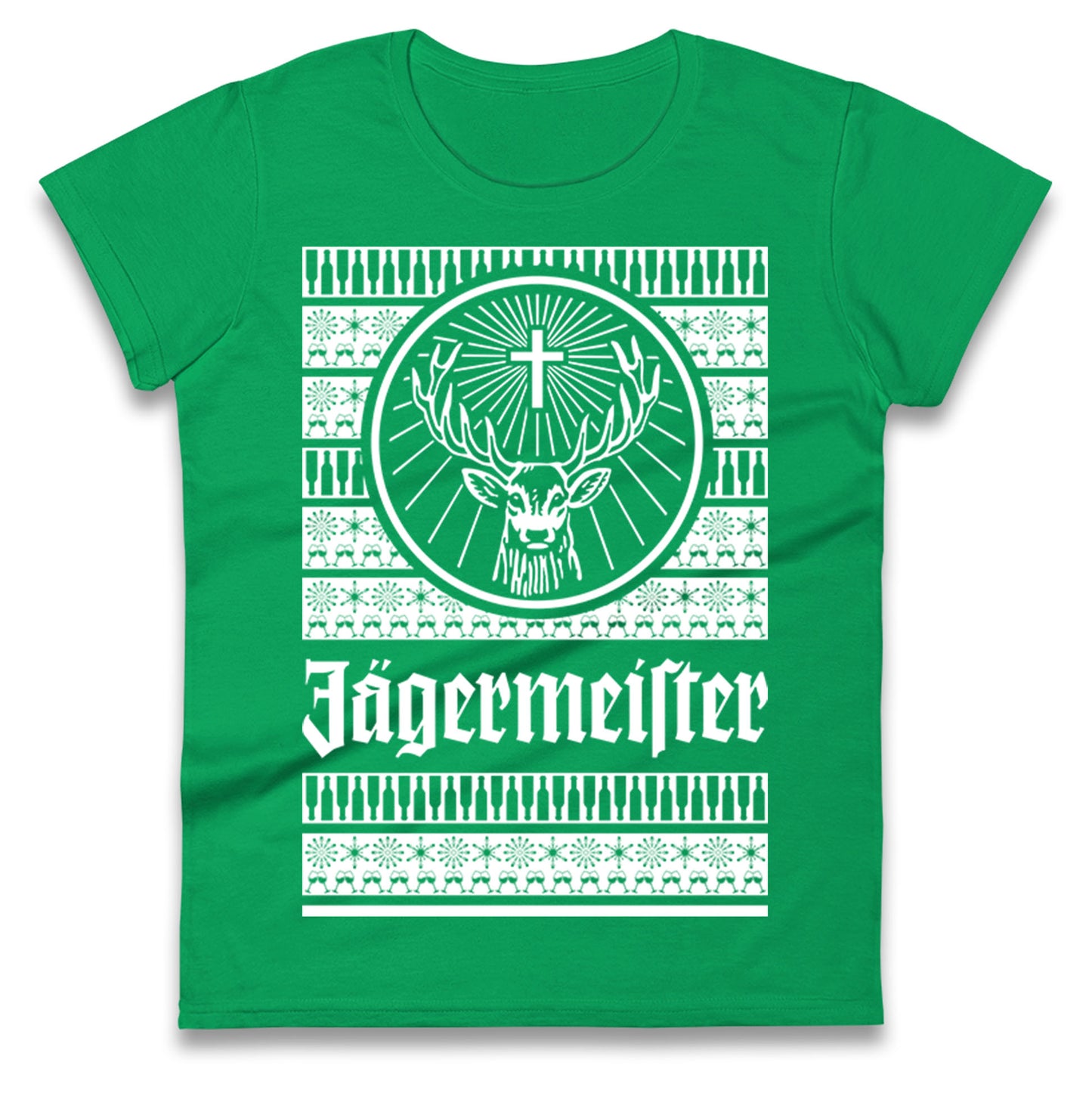 Jagermeister Christmas Ladies T Shirt