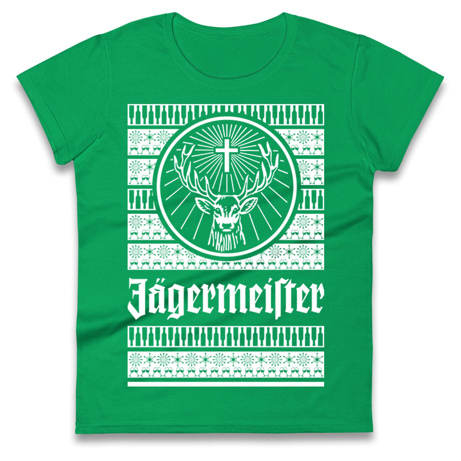 Jagermeister Christmas Ladies T Shirt